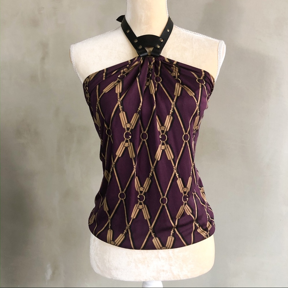 Gucci | Silk Halter Blouse